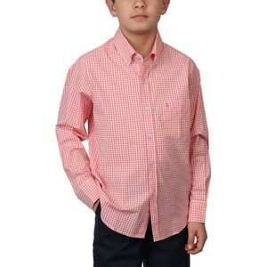 Tailorbyrd Boys Signature Gingham Shirt